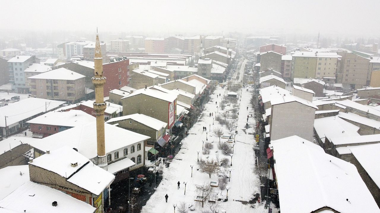 Ağrı, Ardahan, Erzurum ve Kars'ta 2 Bin 160 yerleşim yerine ulaşım sağlanamıyor