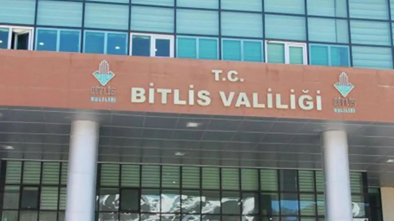 Bitlis'te gösteri yürüyüşü ve açık hava toplantıları yasaklandı