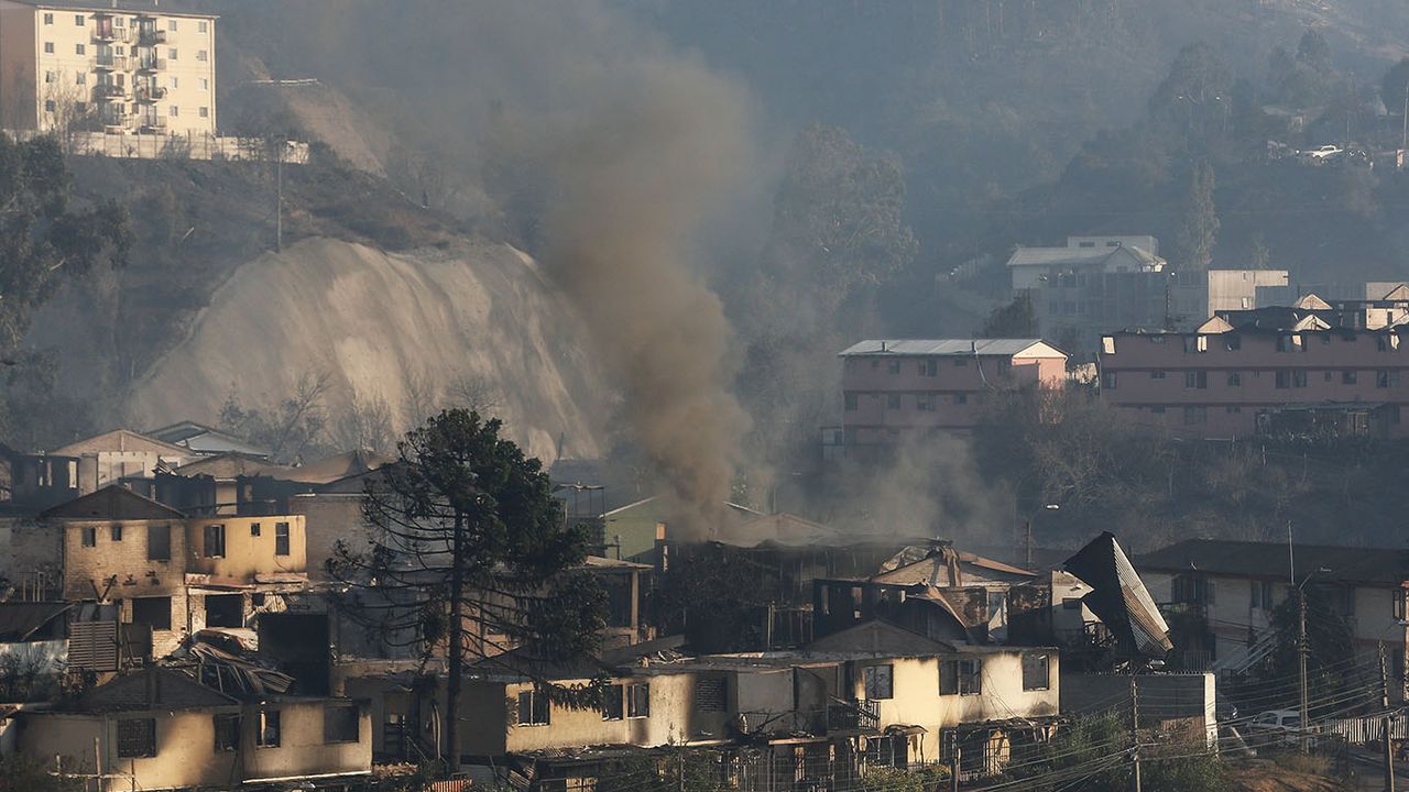 Şili'deki orman yangınlarında ölü sayısı 122'ye yükseldi