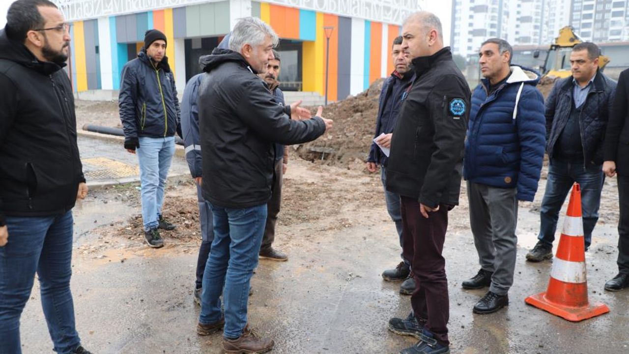 Diyarbakır'da 3 Okuma Salonunun Kanalizasyon çalışmaları tamamlandı