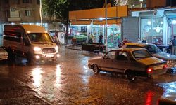 Bismil'de yağmur etkili oldu - VİDEOLU