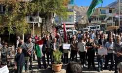 Sason'da bir araya gelen İslam'i STK'lardan Filistin halkına destek