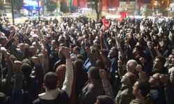 Siyonist terör çetesinin Gazze’ye saldırılıları Elazığ’da protesto edildi