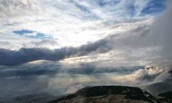 Kahramanmaraş’ta sis bulutları görsel şölen oluşturdu