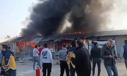3 konteynerin alevlere teslim olduğu yangında, anne ve evladı yaralandı