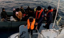 Ege'de düzensiz göçmen hareketliliği sürüyor