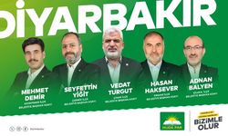Diyarbakır'da HÜDA PAR 5 adayını  açıkladı!