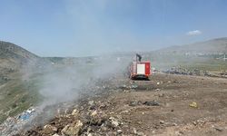 Çöp alanındaki dumanlar ilçedeki yaşamı olumsuz etkiliyor!