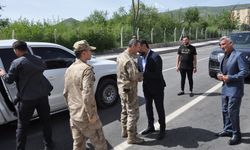 Komutanlardan Başkan Mehmetoğlu'na ziyaret