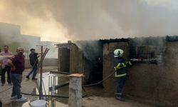 Mardin'de Ev Yangını Çıktı