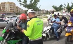 Şanlıurfa'da 1️9️ motosiklet trafikten men edildi
