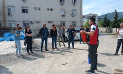 Diyarbakır'da Yangın Eğitimi