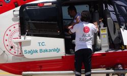 Diyarbakır'da Helikopter, Süt Kazanına Düşen Çocuk İçin Havalandı
