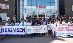 Diyarbakır’da doktora saldırı: Sağlık çalışanları şiddete karşı toplandı