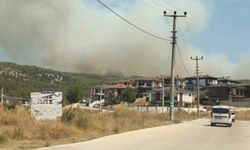 Muğla’da dev yangın bulutları gökyüzünü kapladı