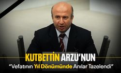 Kutbettin Arzu'nun vefatının yıl dönümünde anılar tazelendi