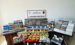 Jandarmadan kaçakçılık operasyonu: 16 bin paket sigara ele geçirildi