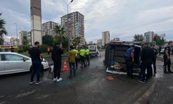 Diyarbakır’da otomobil ile şehir içi minibüs çarpıştı