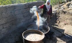 Diyarbakır’da Üzümler Hasat Edildi, Pekmez Yapımına Başlandı