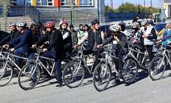 Madde bağımlılığına karşı pedal çevirdiler