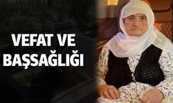 Diyarbakır Bismil Sanayi Mahallesinde Hacı Bedriye Karagöz vefat etmiştir