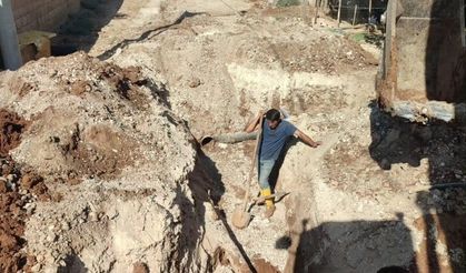 Mardin’de bir mahallede daha altyapı çalışması tamamlandı