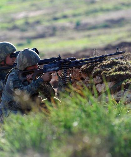 Fırat Kalkanı bölgesinde 2 PKK elemanı öldürüldü