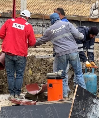 Hakkari'nin O ilçesinde doğal gaz heyecanı