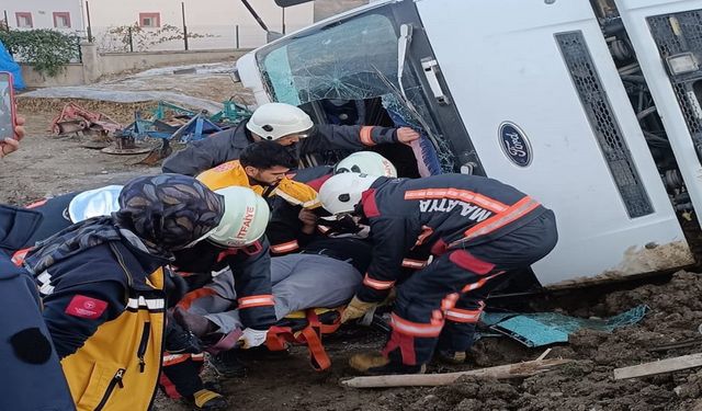 Malatya'da trafik kazaları: 3 yaralı