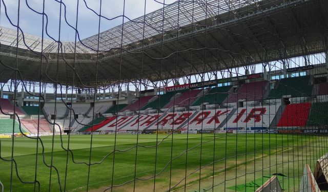 Diyarbakır stadyumu şampiyonluk maçına hazır!