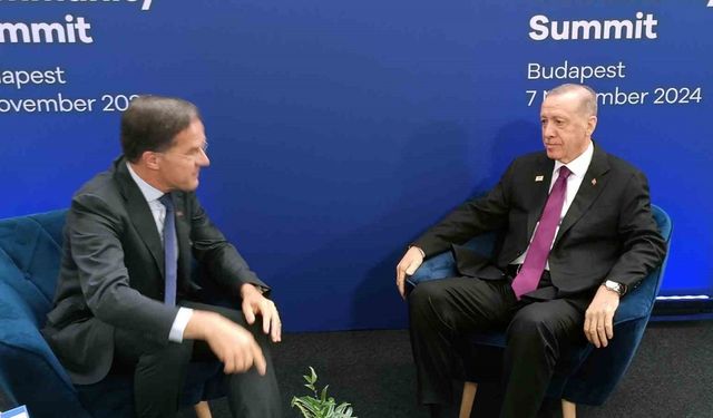 Cumhurbaşkanı Erdoğan, NATO Genel Sekreteri Rutte ile görüştü