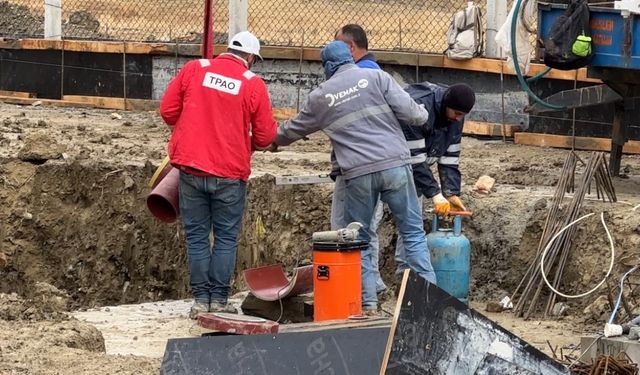 Hakkari'nin O ilçesinde doğal gaz heyecanı