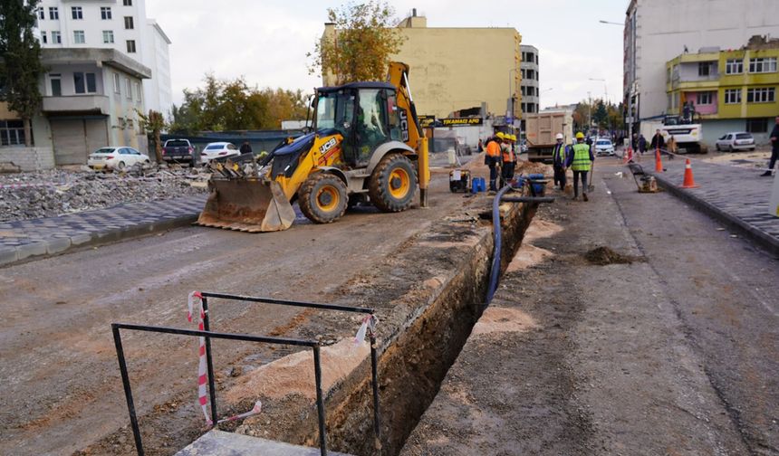 Adıyaman'da içme suyu şebeke hattı tamamen yenileniyor