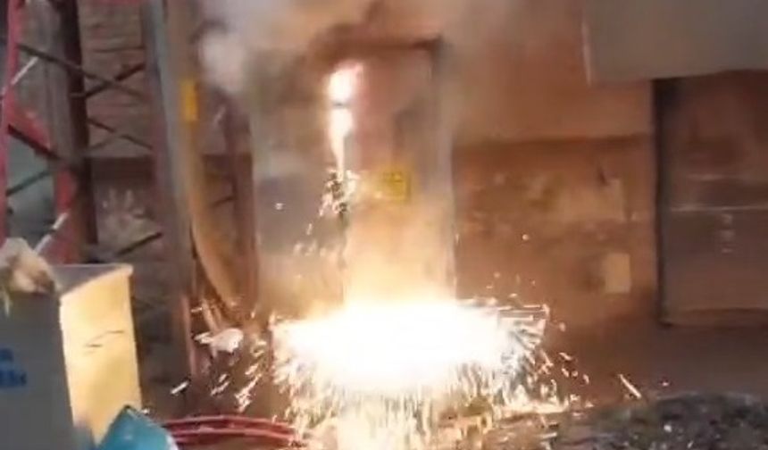 Diyarbakır'da patlayan trafo davul sesi gibi ses çıkardı