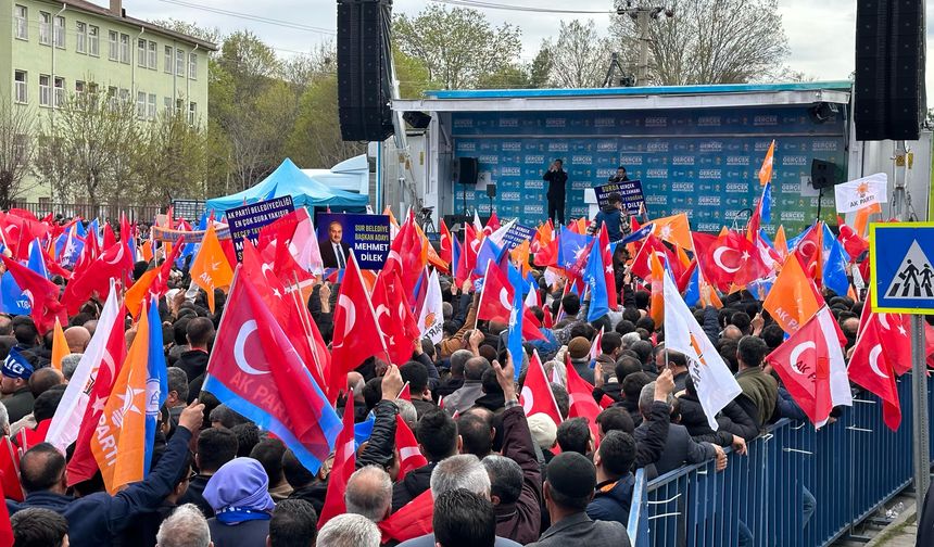 AK Parti'nin Diyarbakır Mitingi Başladı