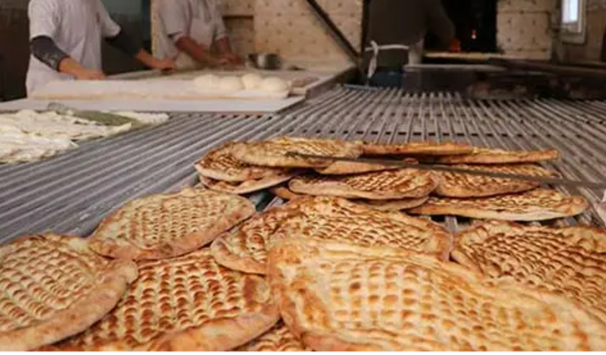 Diyarbakır'da pide ekmeğe yoğun ilgi!