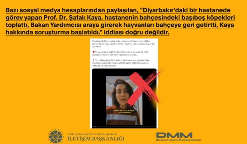 Diyarbakır Sağlık Müdürlüğünden açıklama! iddialar asılsızdır