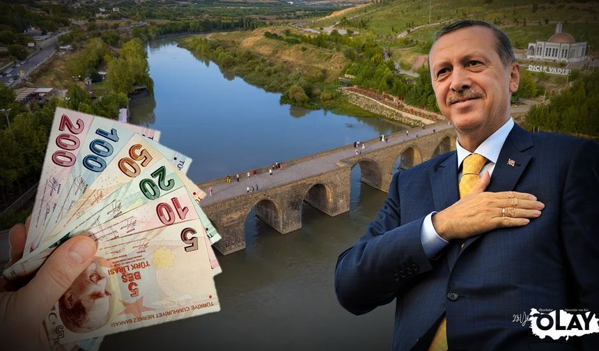 Erdoğan açıkladı! Diyarbakır'da asgari ücret ne kadar olacak?