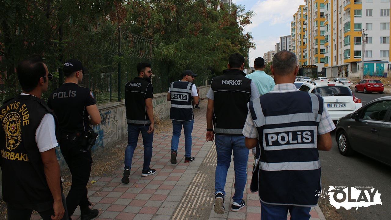 Diyarbakır'da okul çevresinde güvenlik denetimi