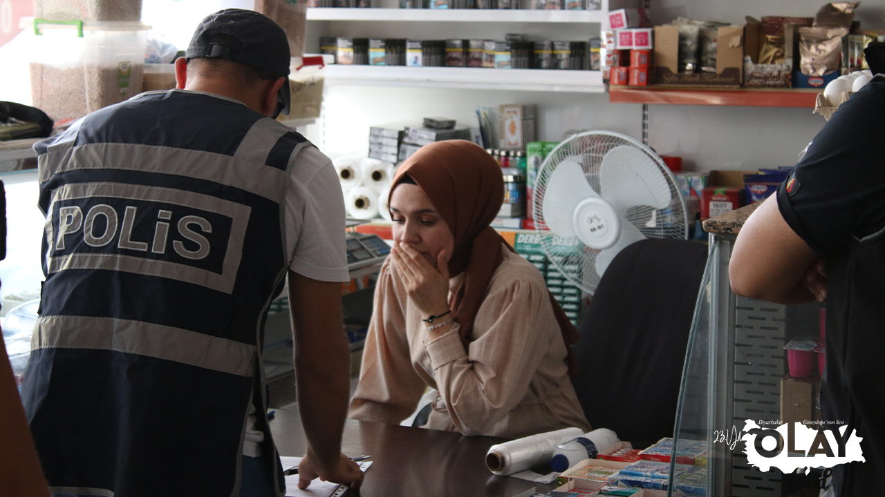 Diyarbakır'da okul çevresinde güvenlik denetimi