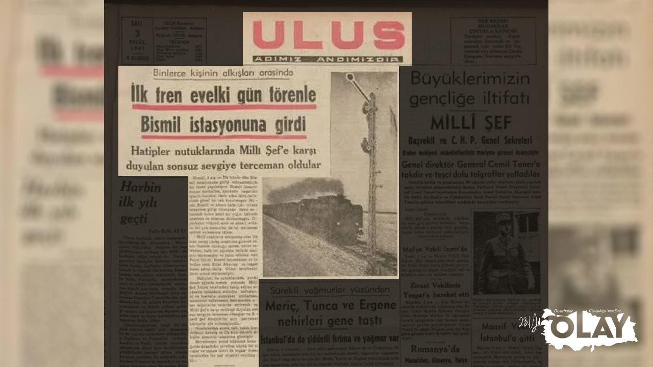 Bismil Tren Garı Ne Zaman Açıldı İlk Tren Seferi Ne Zaman Yapıldı (8)