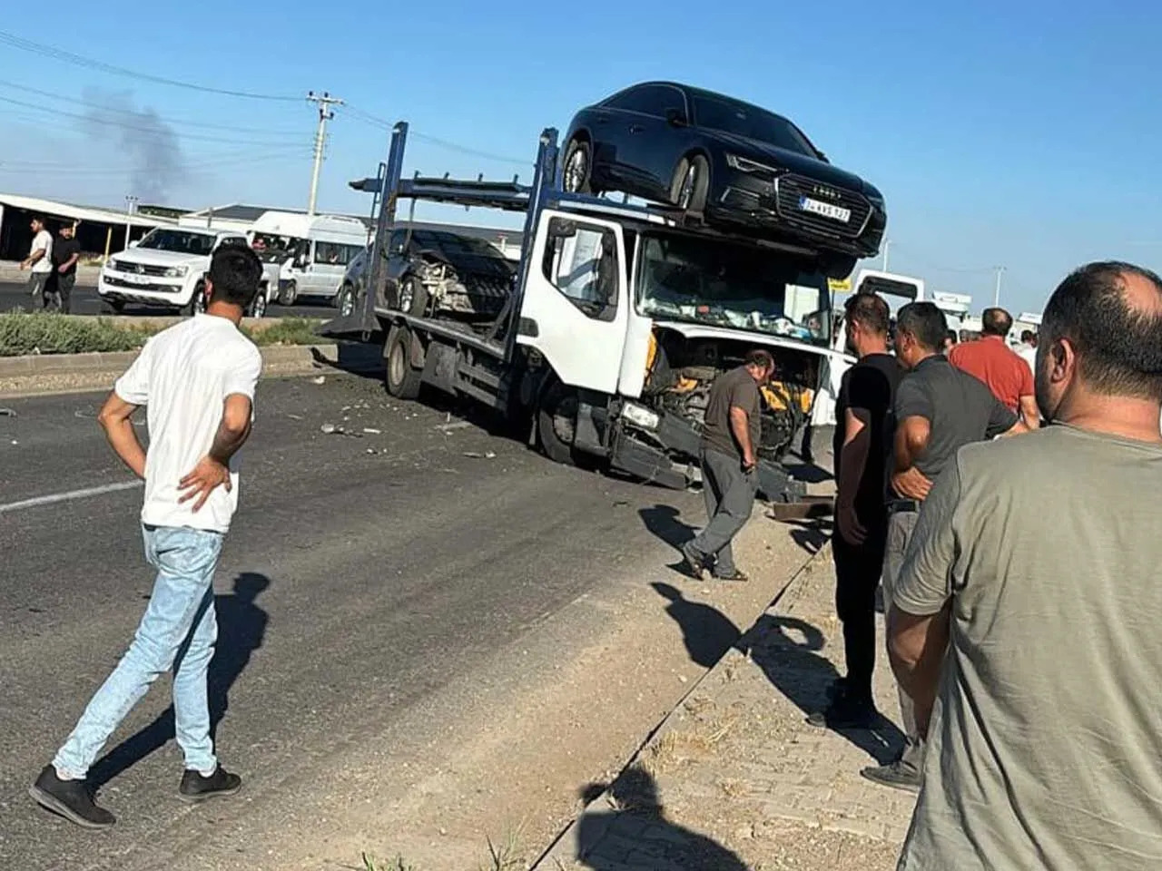 Bismil’de Feci Kaza, Yol Tamamen Kapandı! (3)