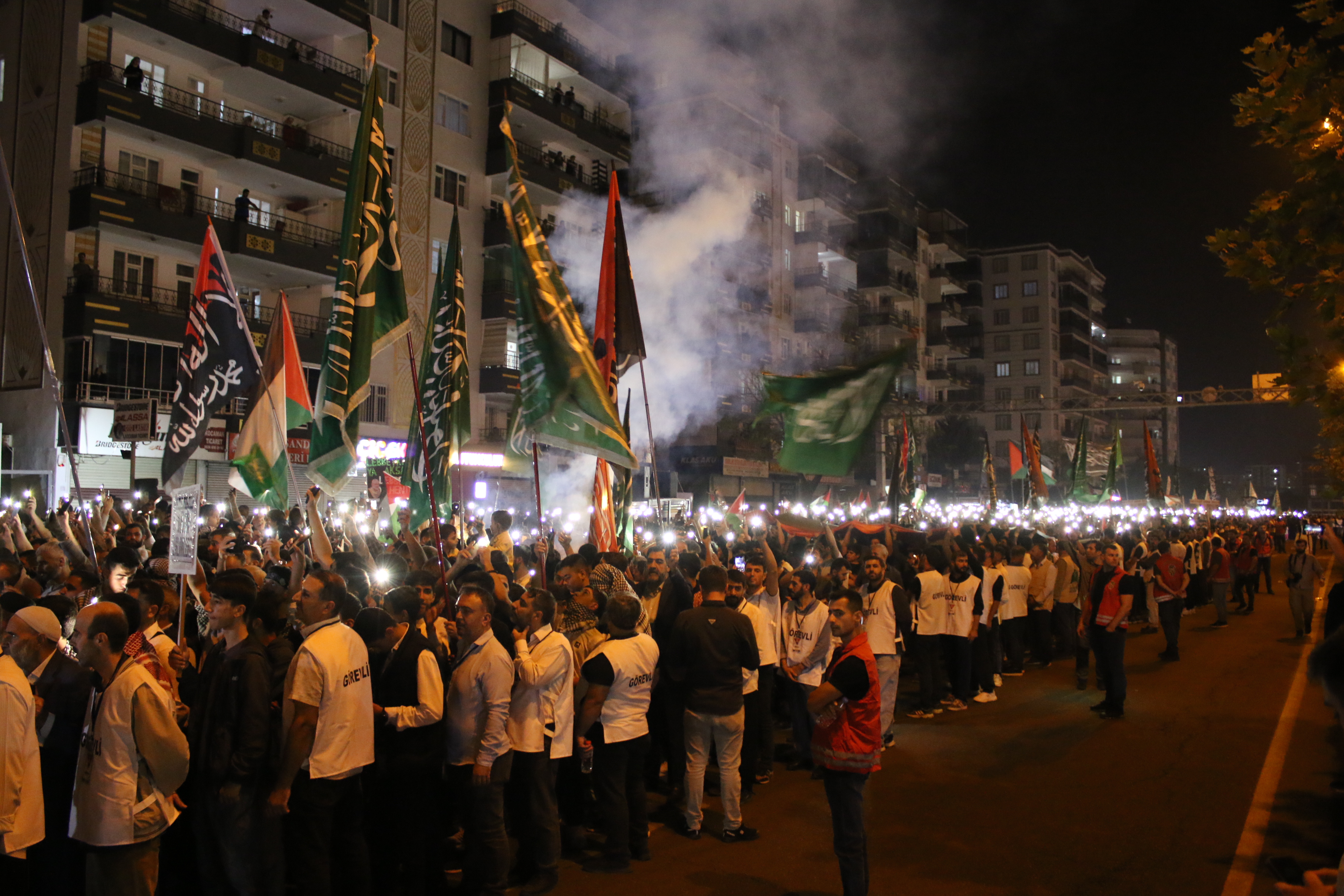 Diyarbakır’da Filistin'e Destek Yürüyüşü Düzenlendi (3)