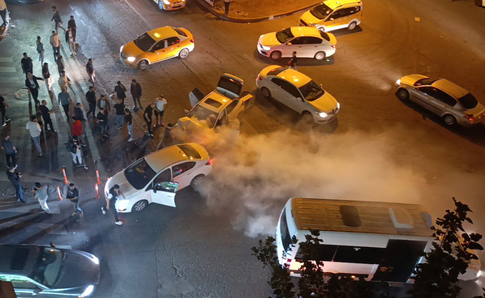 Diyarbakır’da Seri Kaza Kavşağı! (1)