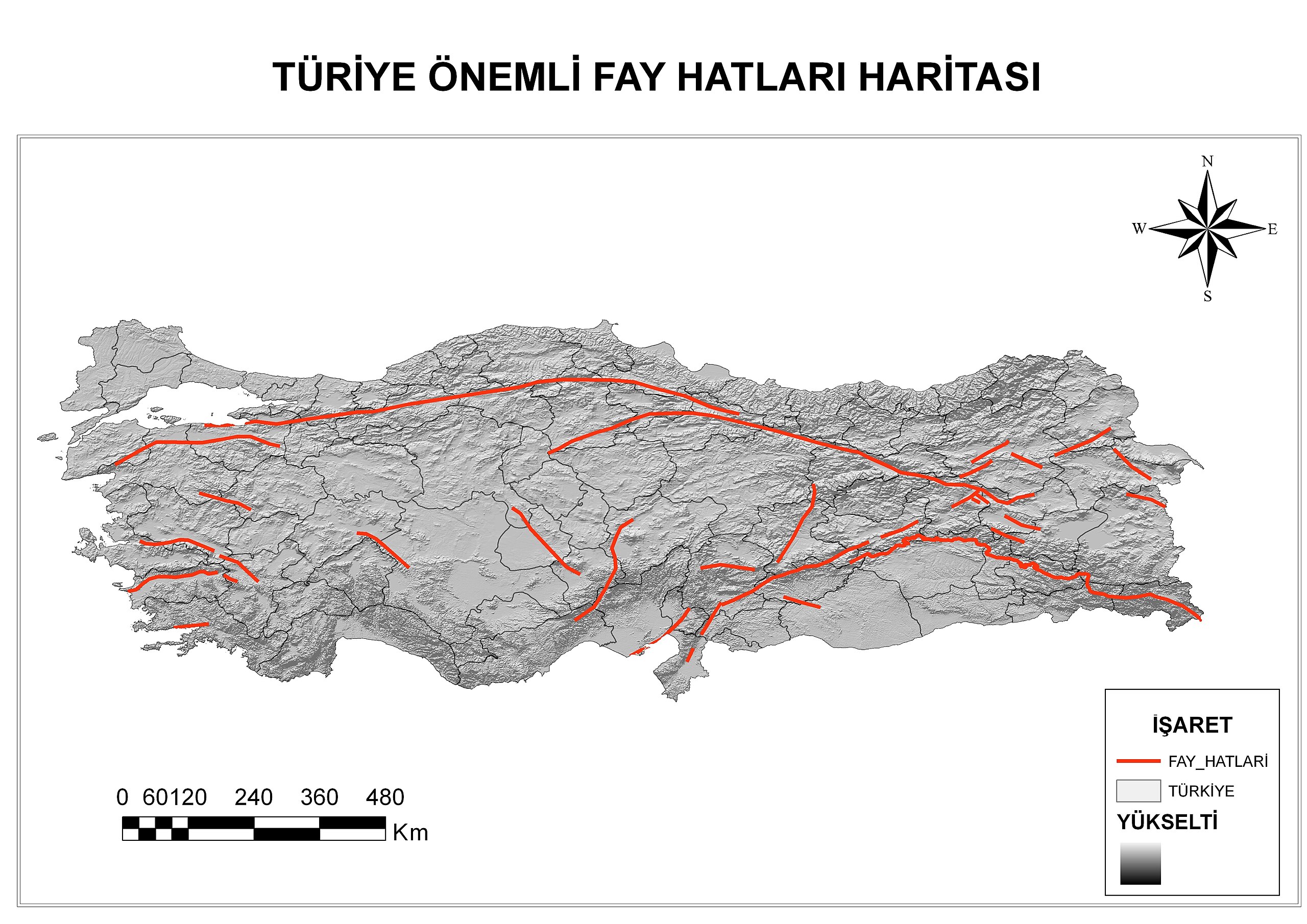 Diyarbakır'ın Deprem Haritası Ve Fay Hatları! (1)