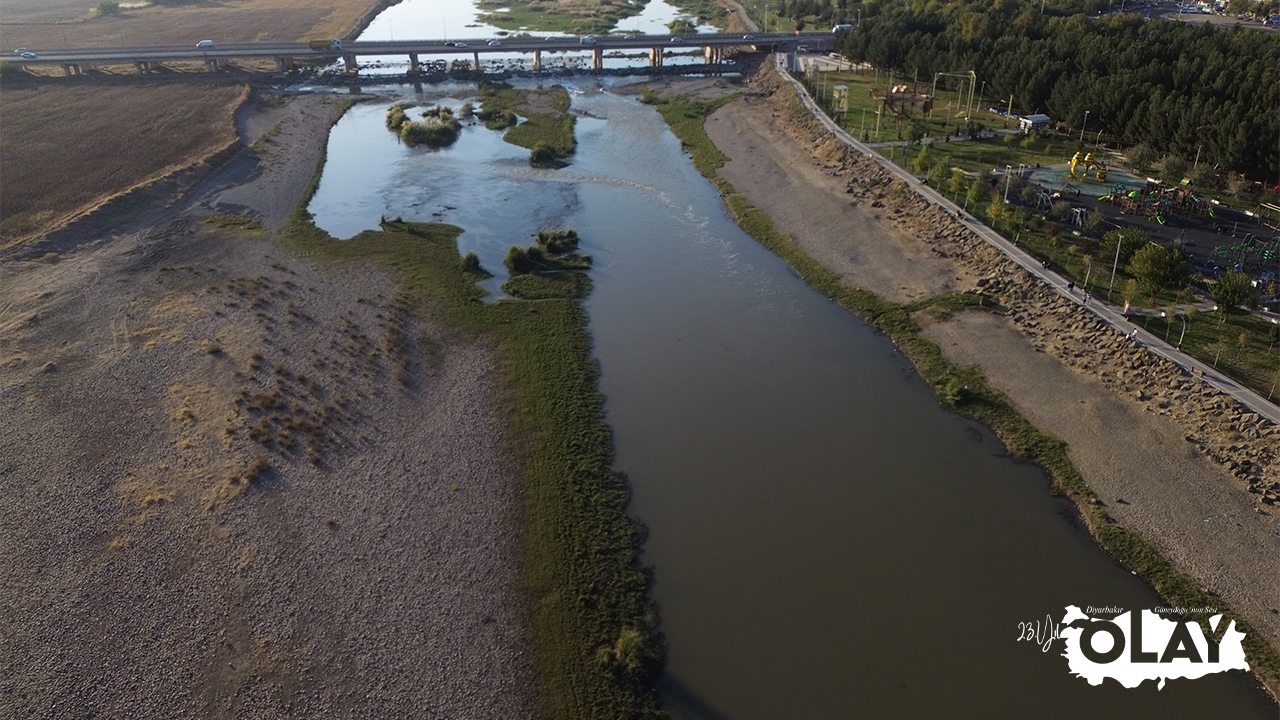 Diyabakır Dicle Nehri Alarm Veriyor! Yok Olmak Üzere (1)