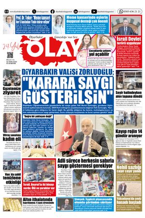 12.10.2024 Tarihli Gazetemiz