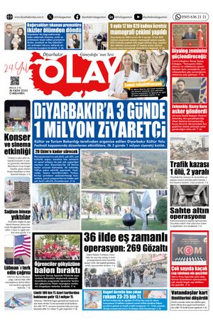 16.10.2024 Tarihli Gazetemiz